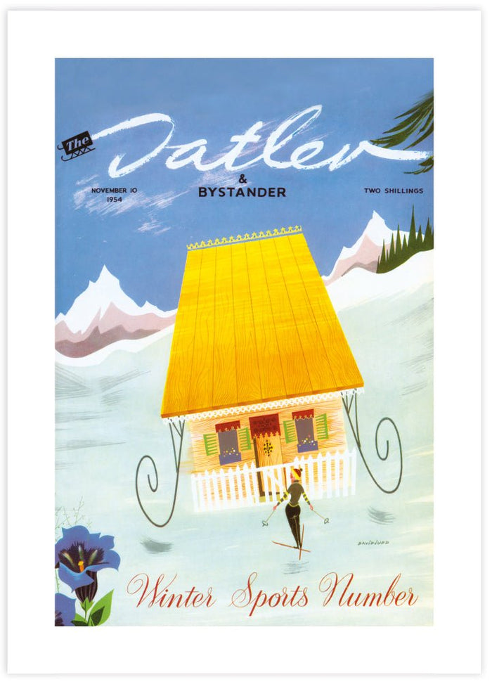 Winter Sports Number 1954 - The Good Poster Co. - Paper Size : 40.6 x 50.8 cm