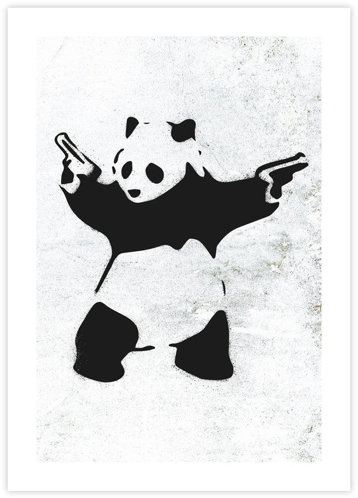 Pandemonium Art Print by Banksy - Banksy Street Art - The Good Poster Company