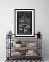 Bicycle Patent Art Print | Black and White Art | The Good Poster Company