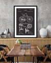 Bicycle Patent Art Print | Black and White Art | The Good Poster Company