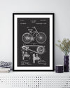 Bicycle Patent Art Print | Black and White Art | The Good Poster Company