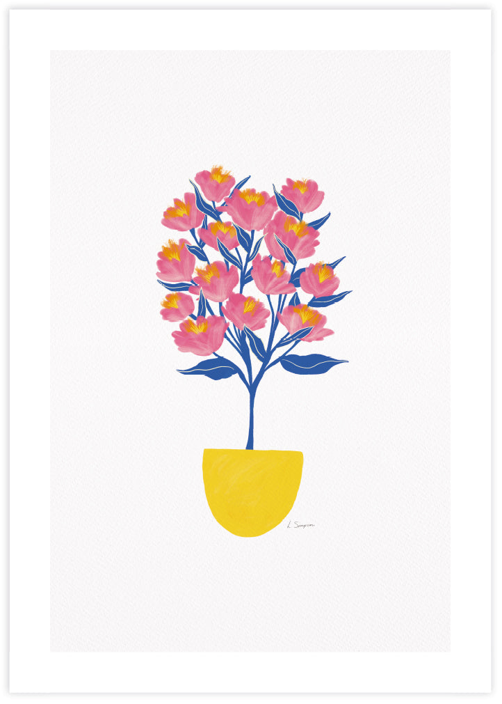 Botanical Artwork | Artist Leanne Simpson | Contemporary Floral Art Prints | The Good Poster Company