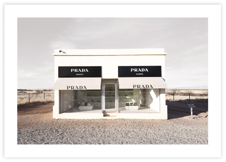 Prada Marfa Art Print - Photographic Artwork - The Good Poster Company