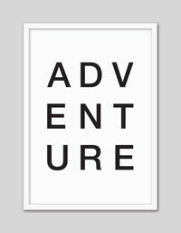 Adventure - The Good Poster Co. - Paper Size : 29.7 x 42.0 cm A3