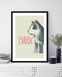 Bark - The Good Poster Co. - Paper Size : 29.7 x 42.0 cm A3