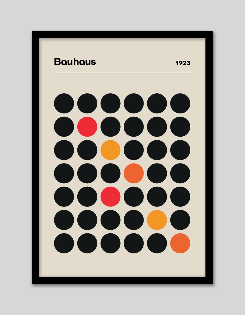 Bauhaus 1923 - The Good Poster Co. - Paper Size : 29.7 x 42.0 cm A3