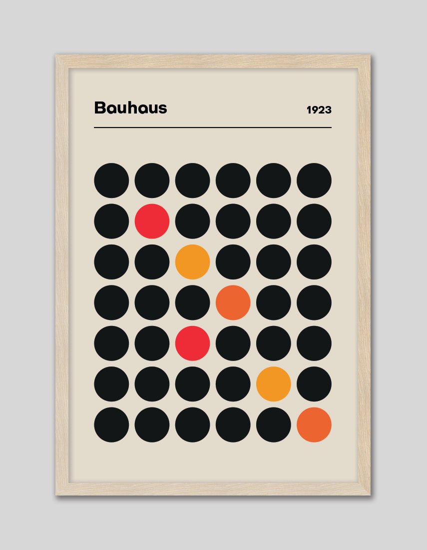 Bauhaus 1923 - The Good Poster Co. - Paper Size : 29.7 x 42.0 cm A3