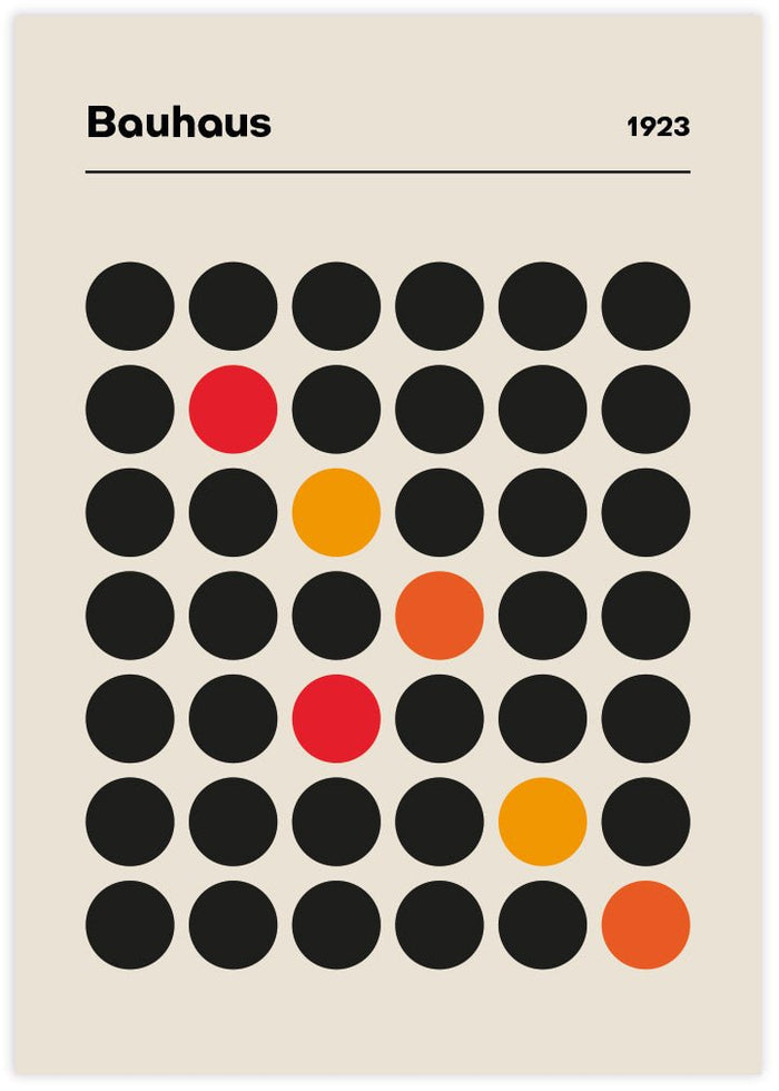 Bauhaus 1923 - The Good Poster Co. - Paper Size : 29.7 x 42.0 cm A3