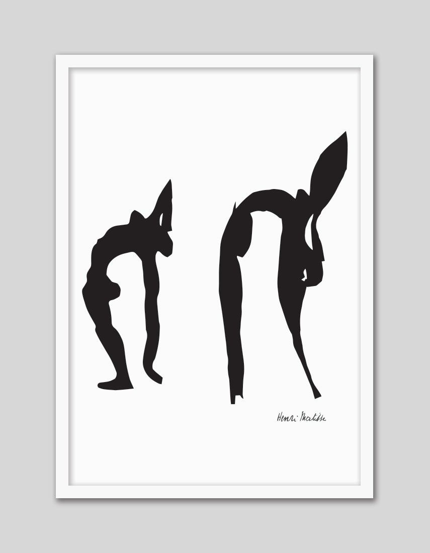 Black Acrobats - The Good Poster Co. - Paper Size : 29.7 x 42.0 cm A3
