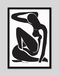 Black Nude I - The Good Poster Co. - Paper Size : 29.7 x 42.0 cm A3