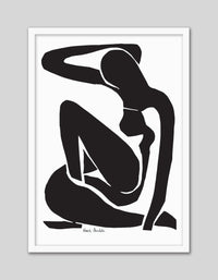 Black Nude I - The Good Poster Co. - Paper Size : 29.7 x 42.0 cm A3