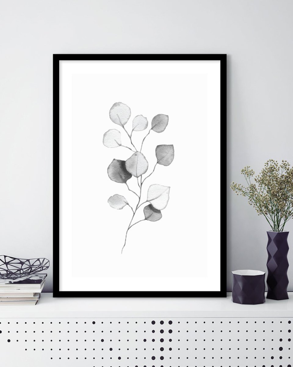 Eucalyptus Leaves II - The Good Poster Co. - Paper Size : 29.7 x 42.0 cm A3