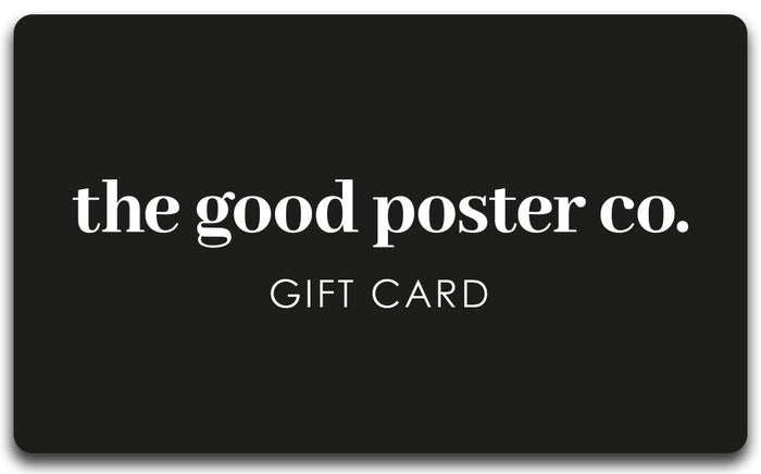 Gift Card - The Good Poster Co. - $50 AUD