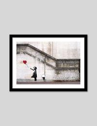 Girl with the Red Balloon - The Good Poster Co. - Paper Size : 42.0 x 59.4 cm A2