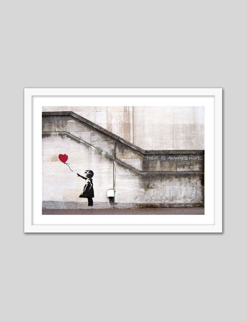 Girl with the Red Balloon - The Good Poster Co. - Paper Size : 42.0 x 59.4 cm A2