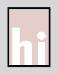 hi - The Good Poster Co. - Paper Size : 29.7 x 42.0 cm A3