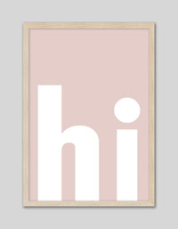 hi - The Good Poster Co. - Paper Size : 29.7 x 42.0 cm A3