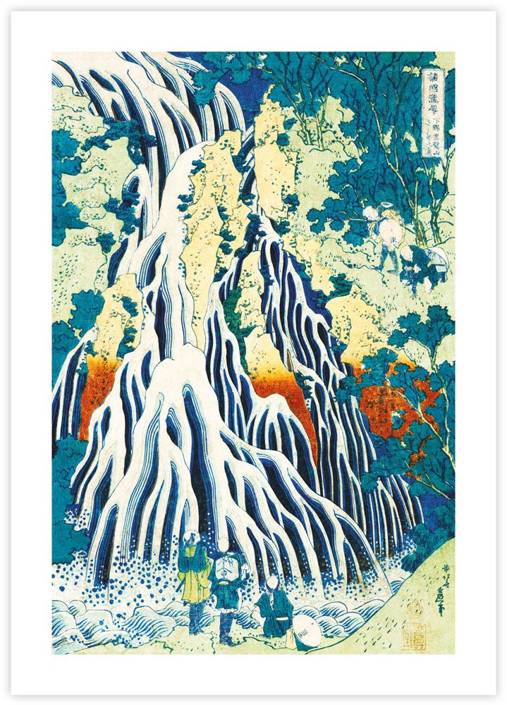Kirifuri Waterfall - The Good Poster Co. - Paper Size : 29.7 x 42.0 cm A3