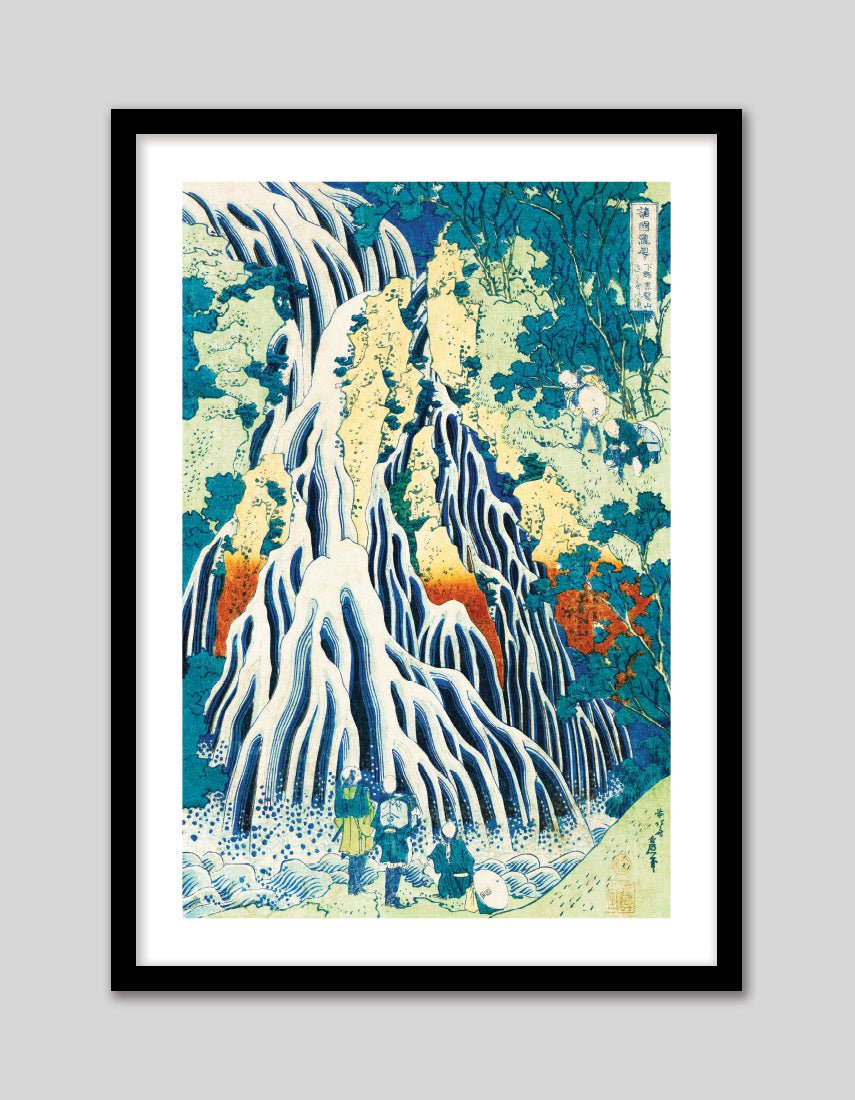 Kirifuri Waterfall - The Good Poster Co. - Paper Size : 29.7 x 42.0 cm A3