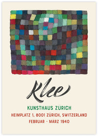 Klee Exhibition Poster - The Good Poster Co. - Paper Size : 29.7 x 42.0 cm A3