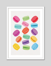 Macaroon Rainbow - The Good Poster Co. - Paper Size : 29.7 x 42.0 cm A3