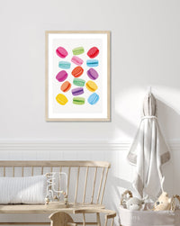 Macaroon Rainbow - The Good Poster Co. - Paper Size : 29.7 x 42.0 cm A3