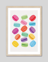 Macaroon Rainbow - The Good Poster Co. - Paper Size : 29.7 x 42.0 cm A3