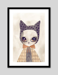 Miss Mittens - The Good Poster Co. - Paper Size : 21.0 x 29.7 cm A4
