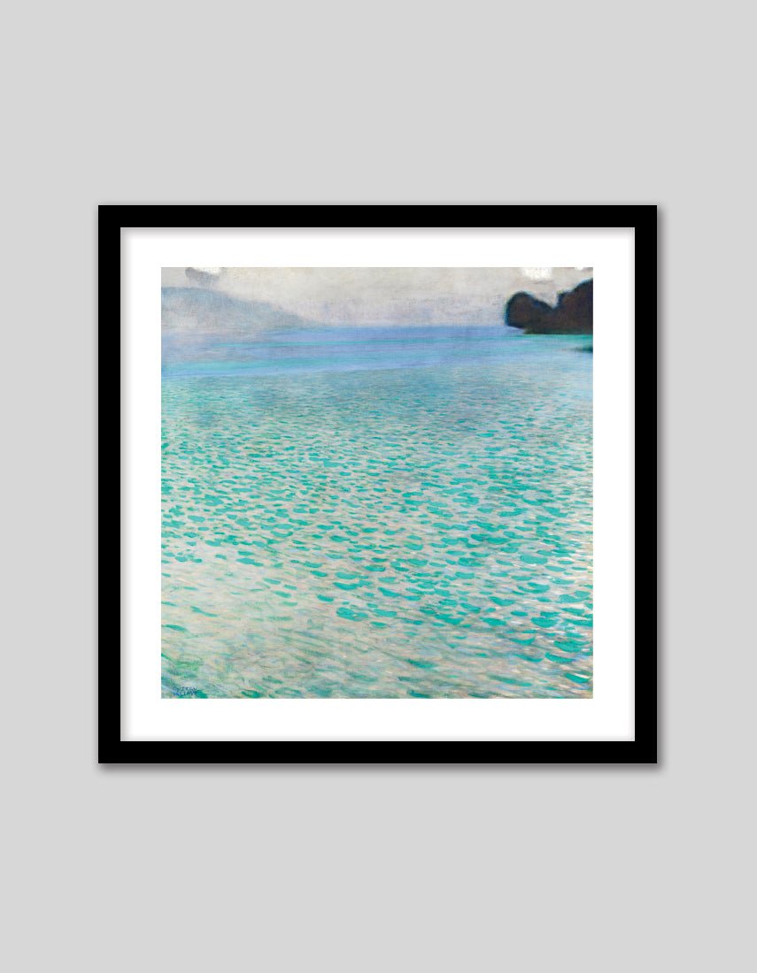 On Lake Attersee - The Good Poster Co. - Paper Size : 40.6 x 40.6 cm
