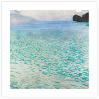 On Lake Attersee - The Good Poster Co. - Paper Size : 40.6 x 40.6 cm