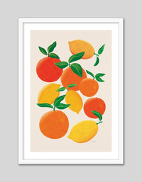 Oranges & Lemons - The Good Poster Co. - Paper Size : 29.7 x 42.0 cm A3
