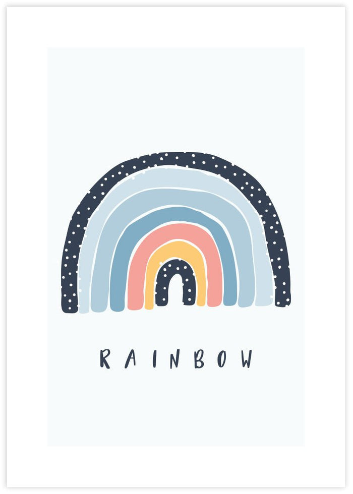 Over the Rainbow - The Good Poster Co. - Paper Size : 21.0 x 29.7 cm A4