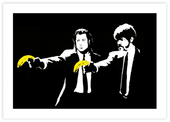 Peel Fiction - The Good Poster Co. - Paper Size : 42.0 x 59.4 cm A2