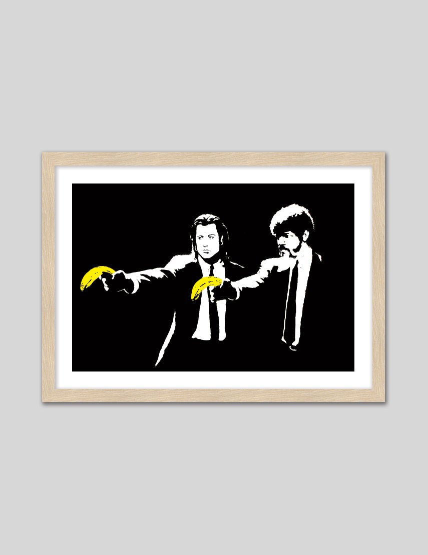 Peel Fiction - The Good Poster Co. - Paper Size : 42.0 x 59.4 cm A2