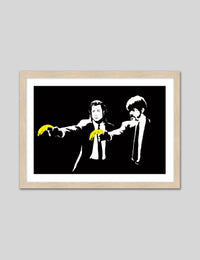 Peel Fiction - The Good Poster Co. - Paper Size : 42.0 x 59.4 cm A2