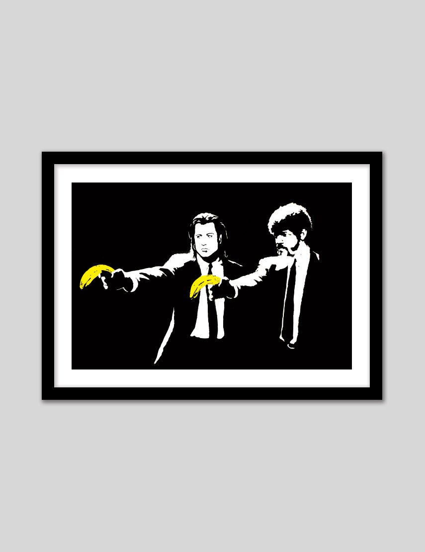 Peel Fiction - The Good Poster Co. - Paper Size : 42.0 x 59.4 cm A2