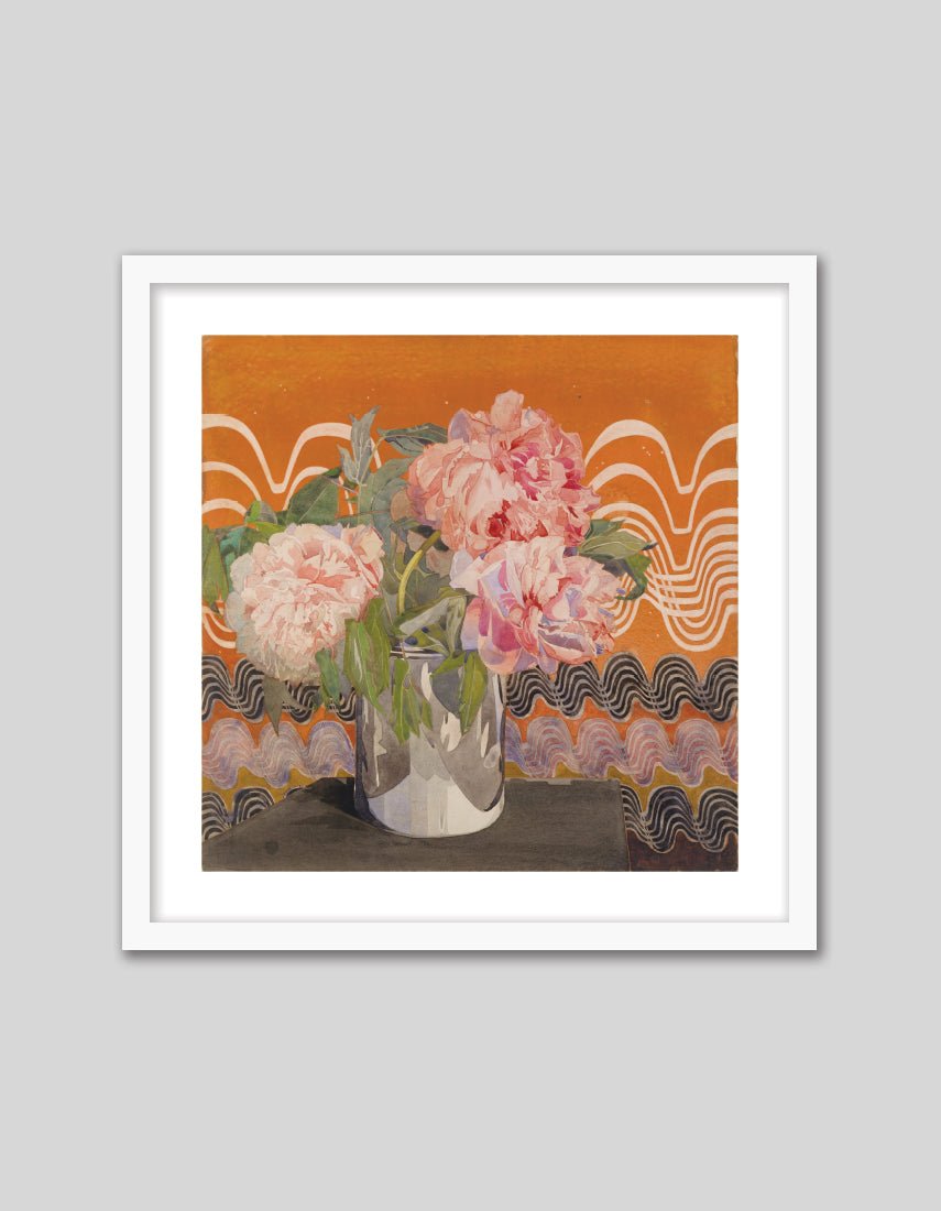 Peonies - The Good Poster Co. - Paper Size : 40.6 x 40.6 cm