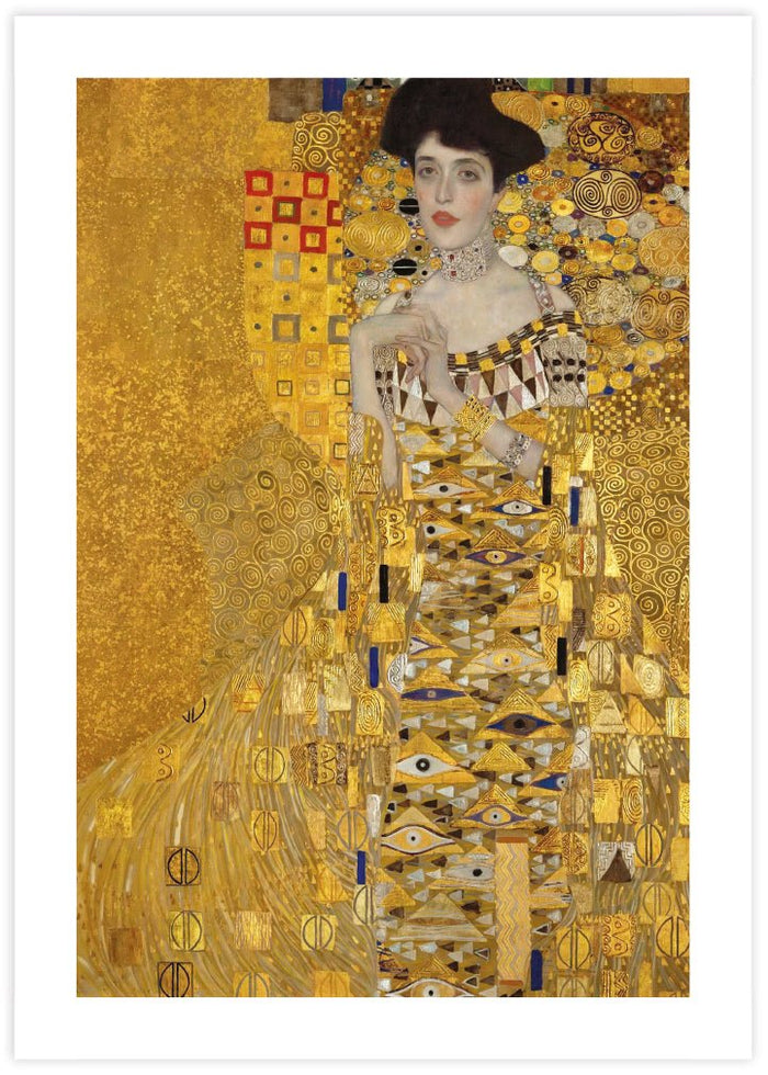 Portrait of Adele Bloch - Bauer I (Detail) - The Good Poster Co. - Paper Size : 42.0 x 59.4 cm A2