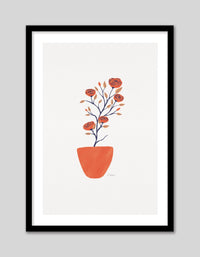 Potted Camellias - The Good Poster Co. - Paper Size : 29.7 x 42.0 cm A3