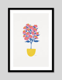 Potted Peonies - The Good Poster Co. - Paper Size : 29.7 x 42.0 cm A3