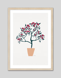Potted Roses - The Good Poster Co. - Paper Size : 29.7 x 42.0 cm A3