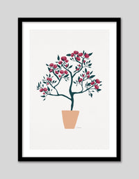 Potted Roses - The Good Poster Co. - Paper Size : 29.7 x 42.0 cm A3