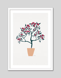 Potted Roses - The Good Poster Co. - Paper Size : 29.7 x 42.0 cm A3