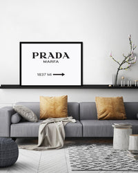 Prada Marfa - The Good Poster Co. - Paper Size : 29.7 x 42.0 cm A3