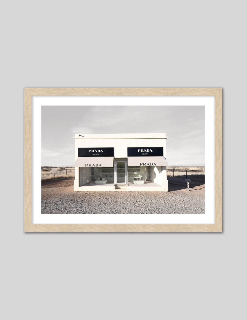 Prada Marfa - The Good Poster Co. - Paper Size : 29.7 x 42.0 cm A3
