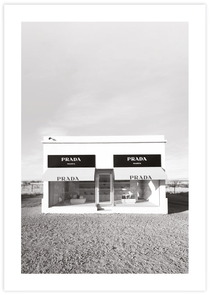 Prada Marfa - The Good Poster Co. - Paper Size : 29.7 x 42.0 cm A3