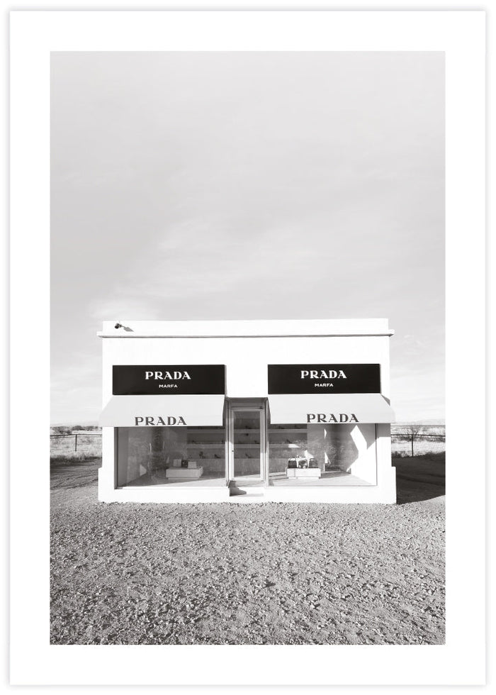 Prada Marfa - The Good Poster Co. - Paper Size : 29.7 x 42.0 cm A3