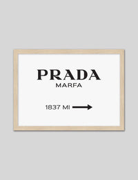 Prada Marfa - The Good Poster Co. - Paper Size : 29.7 x 42.0 cm A3