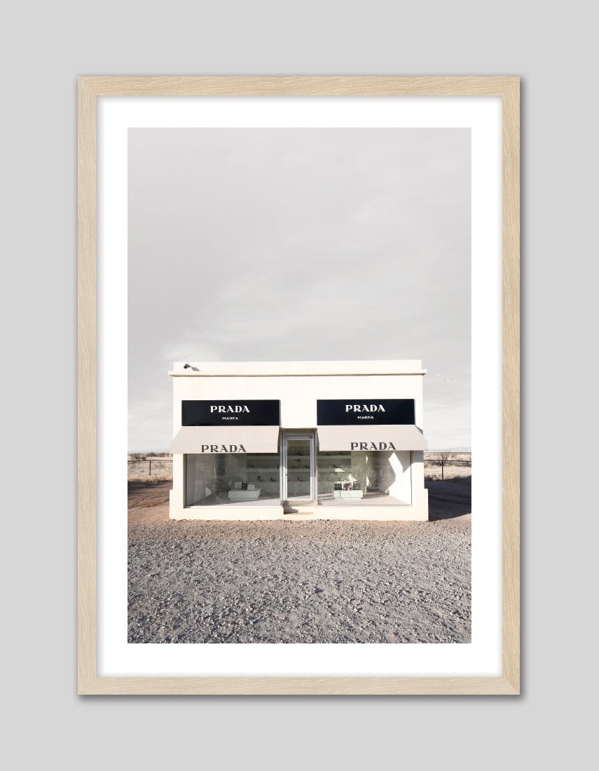 Prada Marfa Lux - The Good Poster Co. - Paper Size : 29.7 x 42.0 cm A3