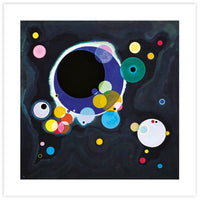 Several Circles - The Good Poster Co. - Paper Size : 40.6 x 40.6 cm